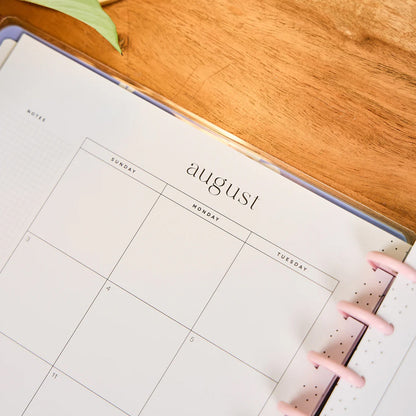 Happy Planner - Planner Big 12 Meses (jul25 - jun26) - Teach Happy