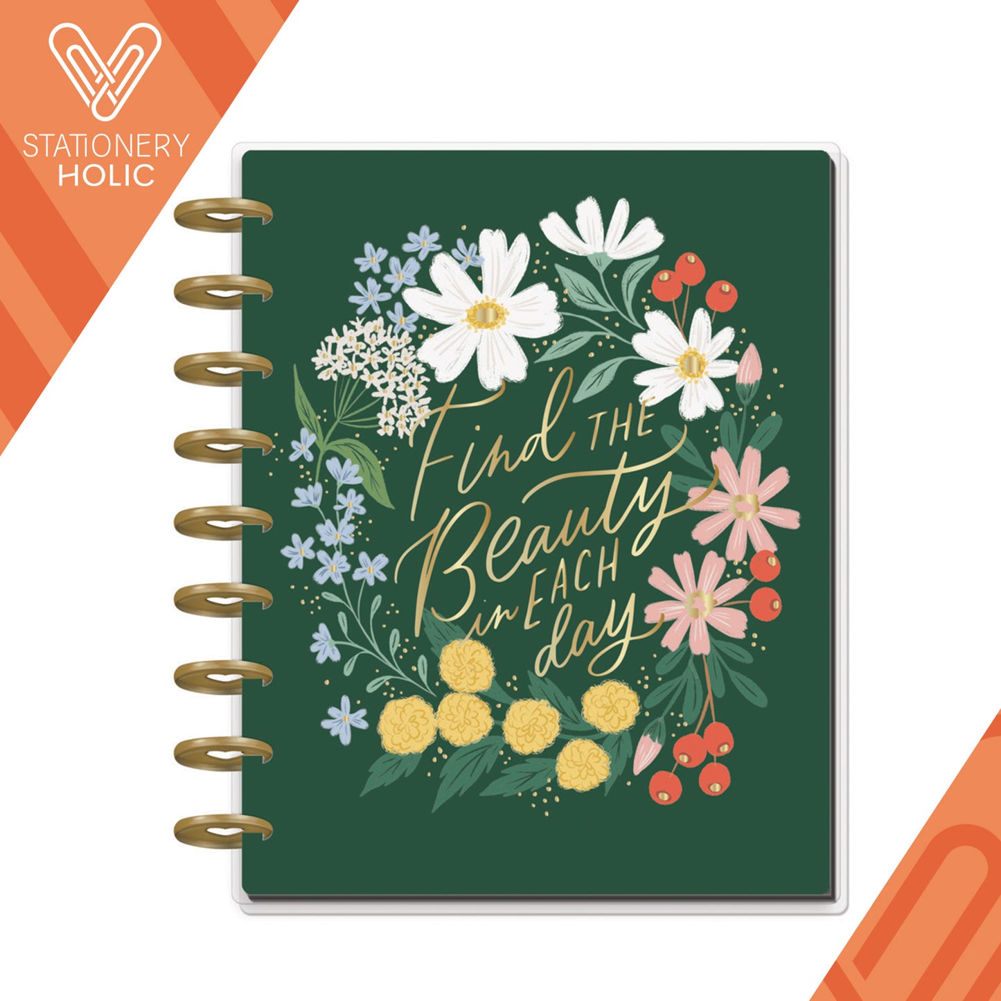 Happy Planner - Planner Classic (2025) Vertical - Blooming Bouquet