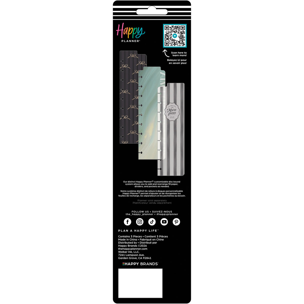 Happy Planner - Bookmarks Classic - Modern Balance