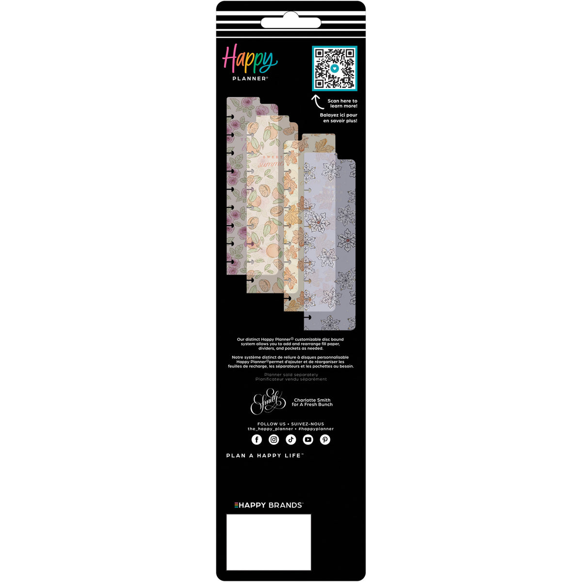Happy Planner - Bookmarks Classic - Seasonal Sidewalks