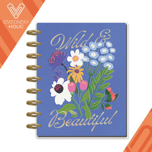 Happy Planner - Planner Classic (2025) Checklist Vertical - Brilliant Blooms