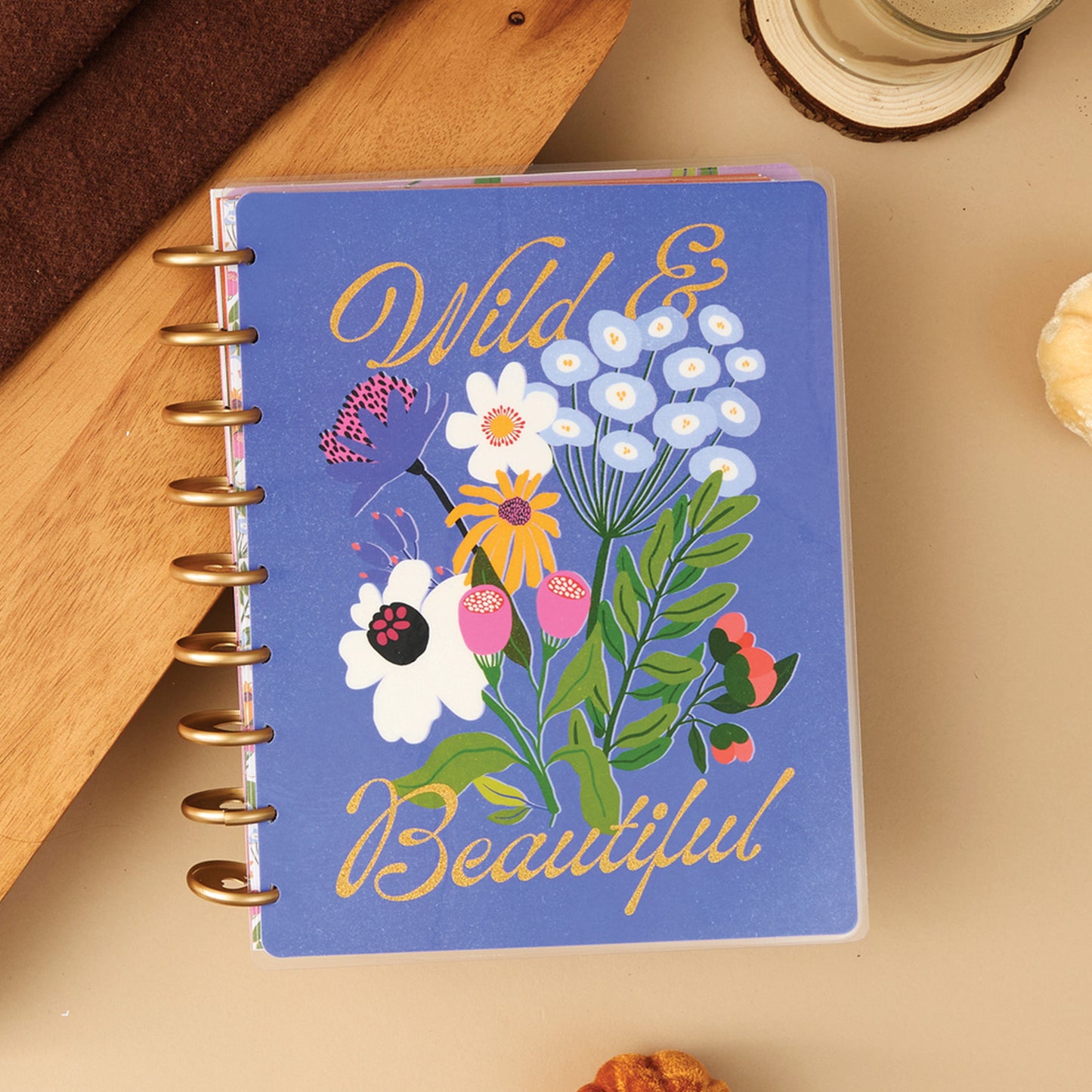 Happy Planner - Planner Classic (2025) Checklist Vertical - Brilliant Blooms