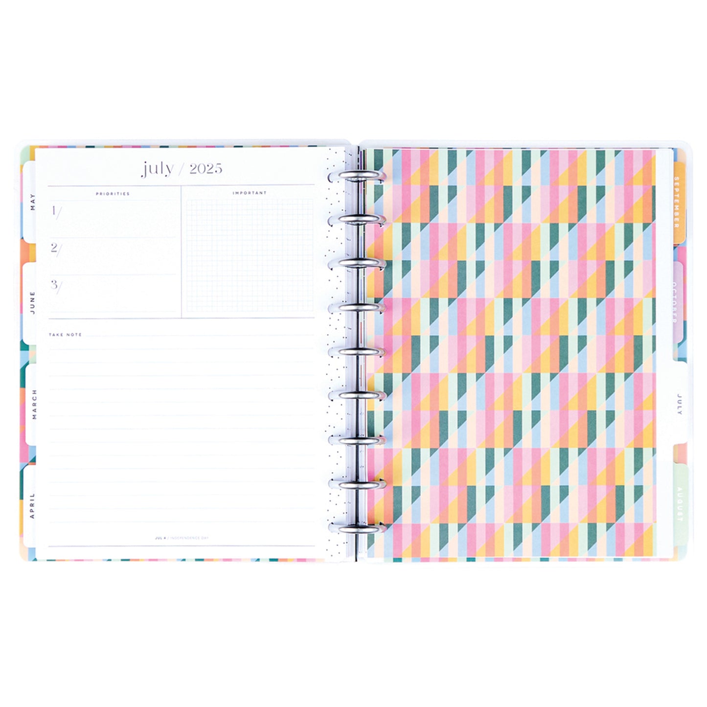 Happy Planner - Planner Classic Deluxe (2025) Vertical - Building Blocks