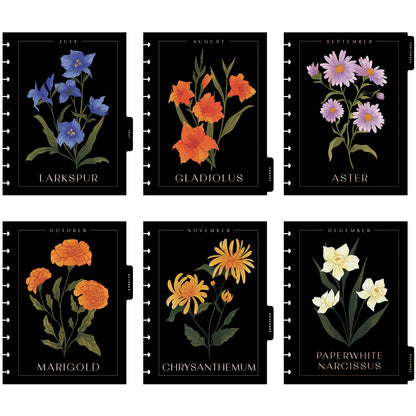 Happy Planner - Planner Classic Deluxe (2026) - Dark Garden