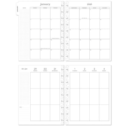 Happy Planner - Planner Classic Deluxe (2026) - Dark Garden