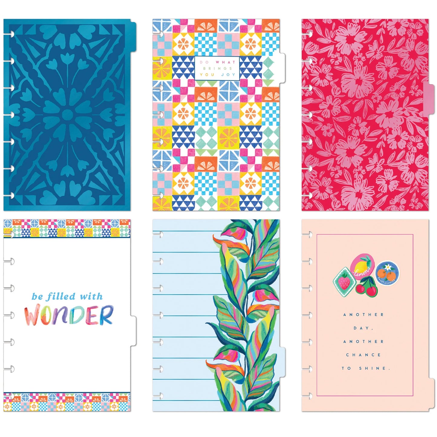 Happy Planner - Planner Classic Mini 12 meses (no fechado) - Sunshine Splash