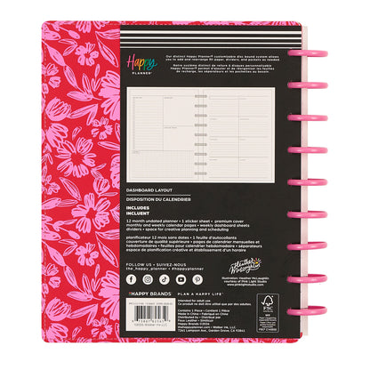 Happy Planner - Planner Classic Deluxe 12 meses (no fechado) - Sunshine Splash