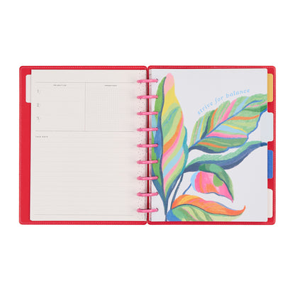 Happy Planner - Planner Classic Deluxe 12 meses (no fechado) - Sunshine Splash