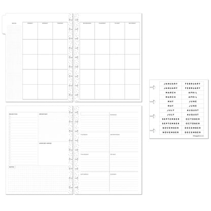 Happy Planner - Planner Classic Deluxe 12 meses (no fechado) - Sunshine Splash