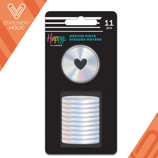 Happy Planner - Discos Classic Plastico - Holographic