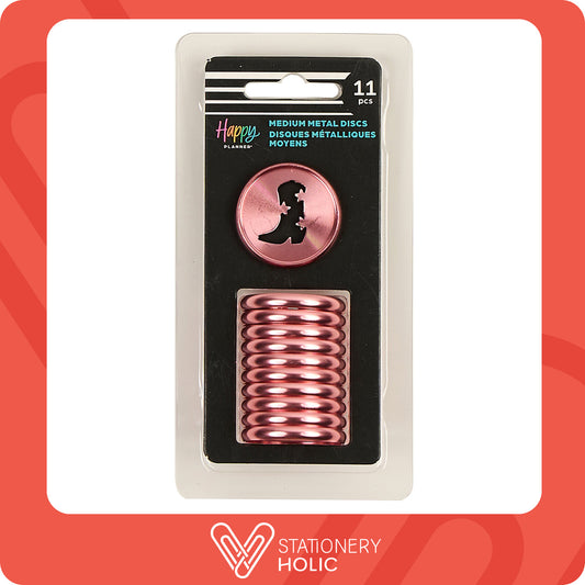 Happy Planner - Discos Classic Metal - Coral Western Boots