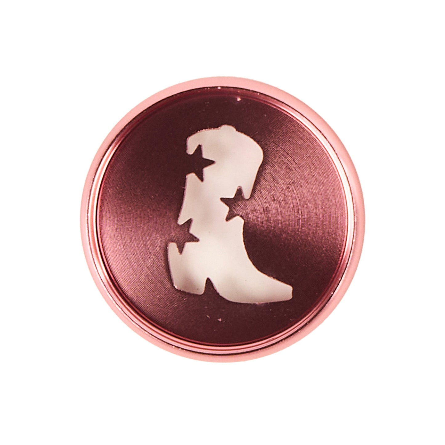 Happy Planner - Discos Classic Metal - Coral Western Boots