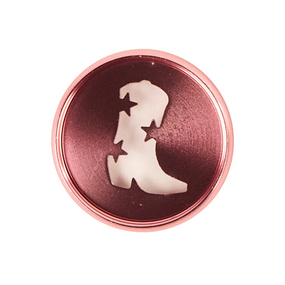 Happy Planner - Discos Classic Metal - Coral Western Boots