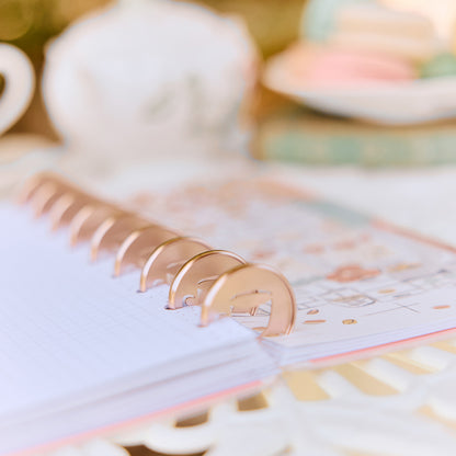 Happy Planner - Discos Classic Metal - Latte Coffee