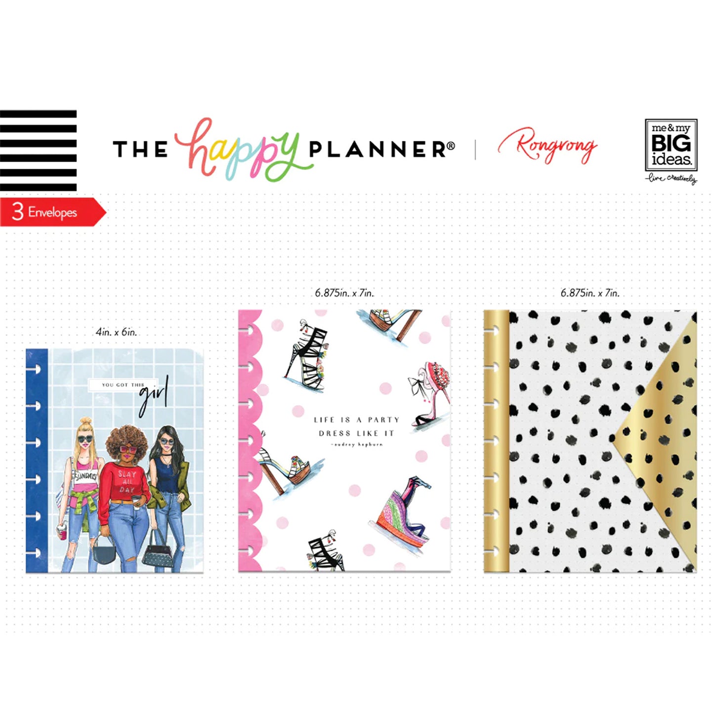 Happy Planner - Set Sobres - Rongrong