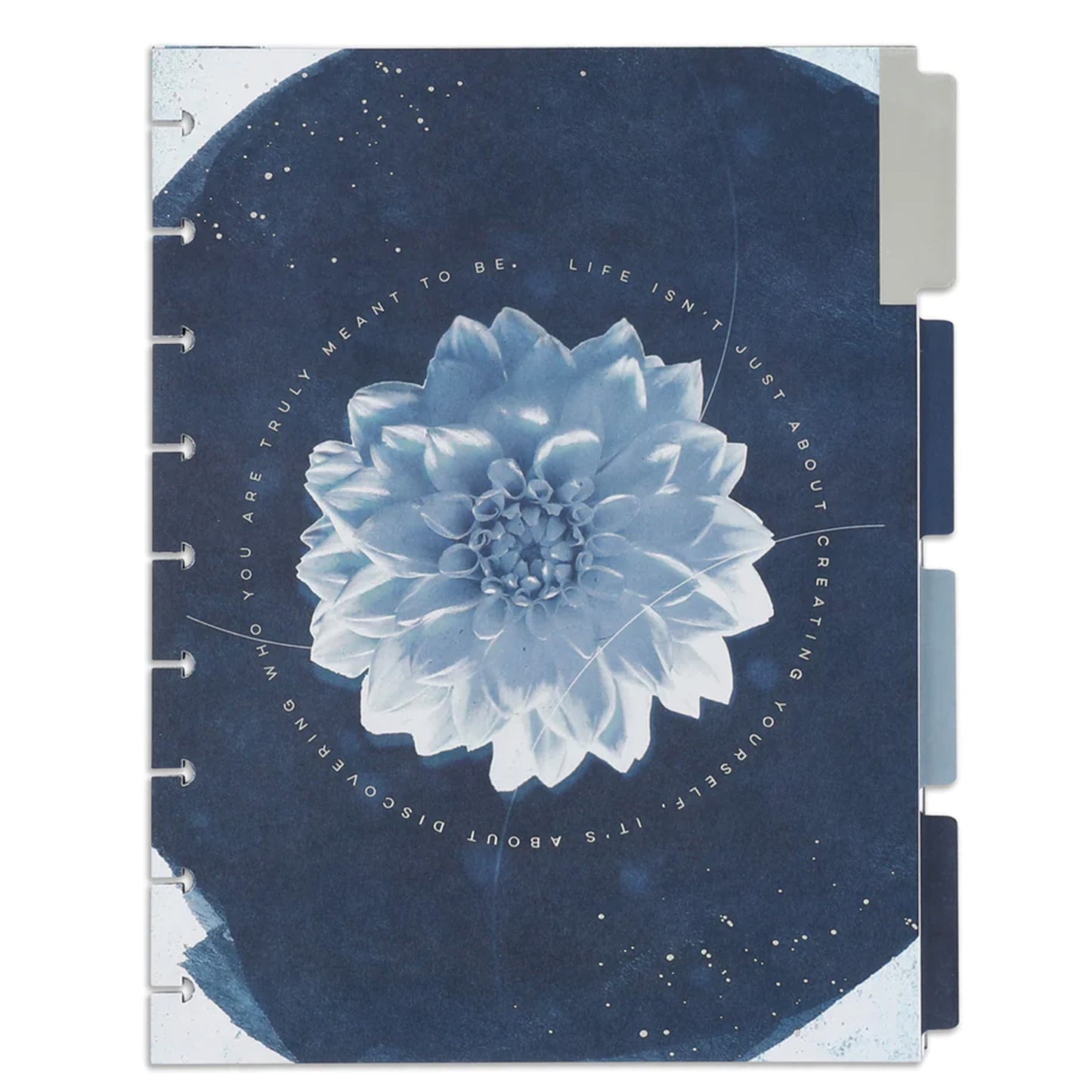 Happy Planner - Extension Classic Vertical Hourly- Cyanotype