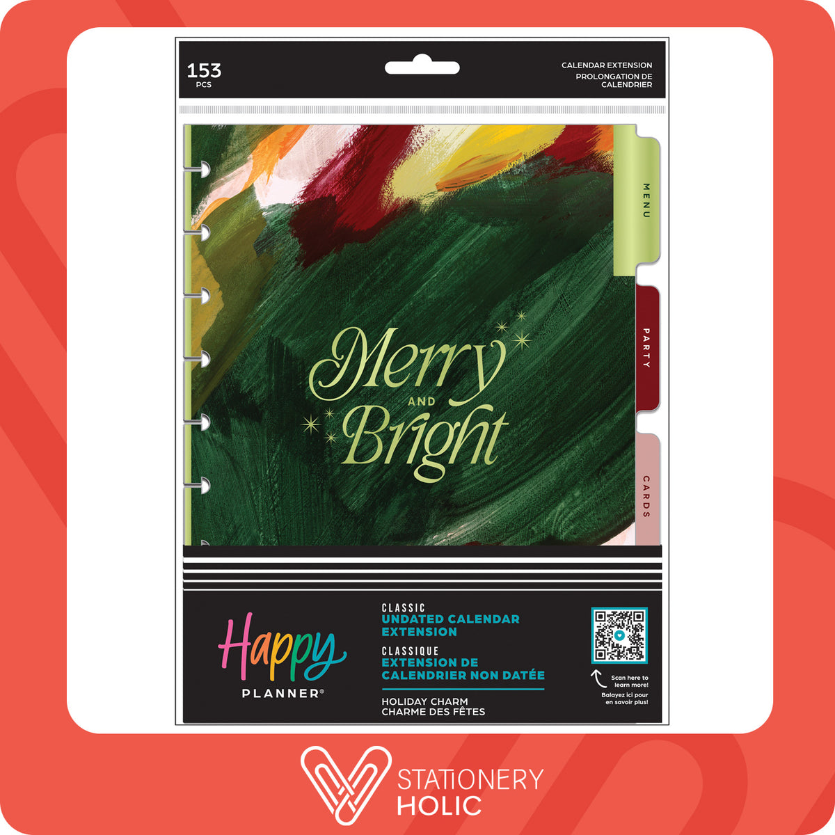 Happy Planner - Extension Classic -  Holiday Charm