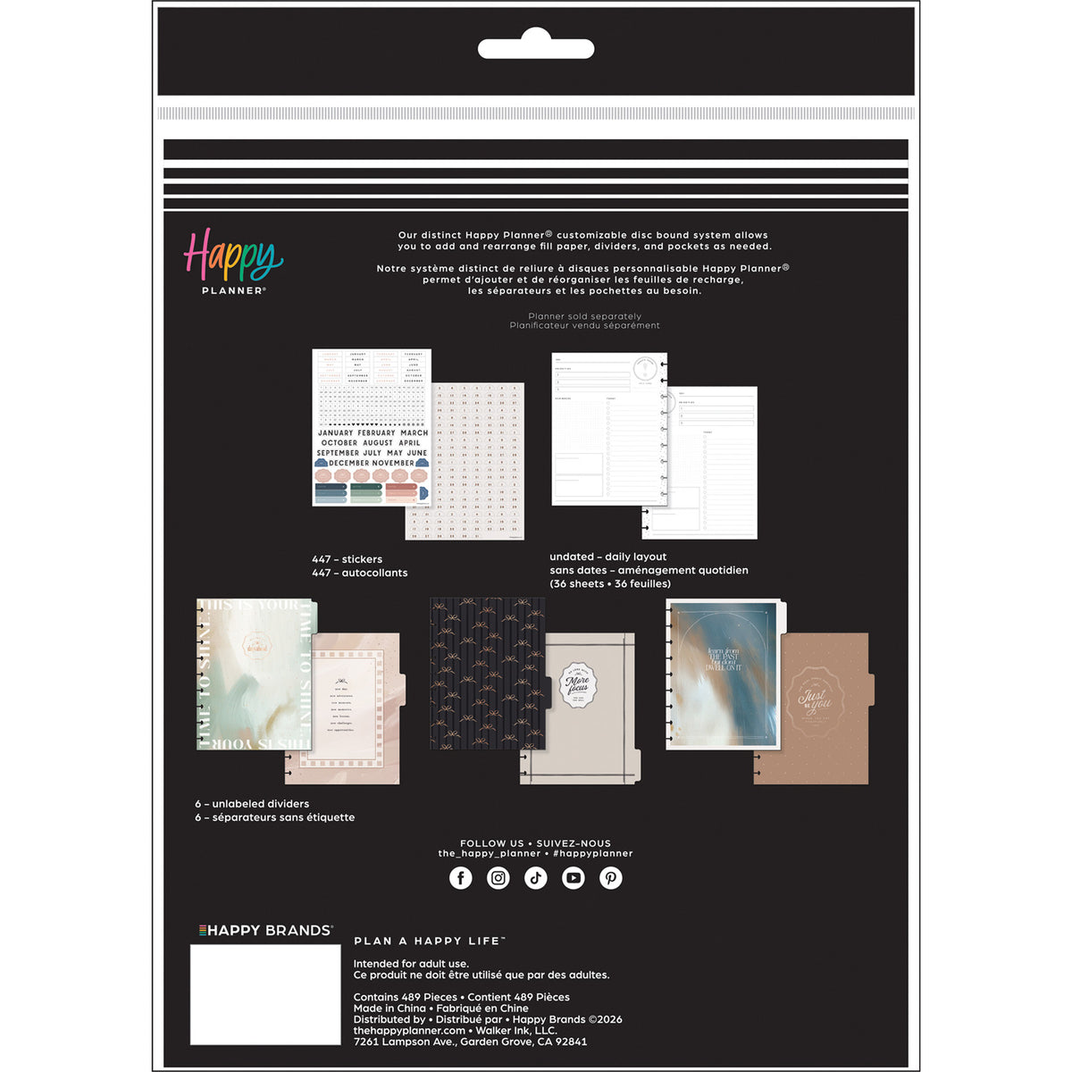 Happy Planner - Extension Classic -  Modern Balance