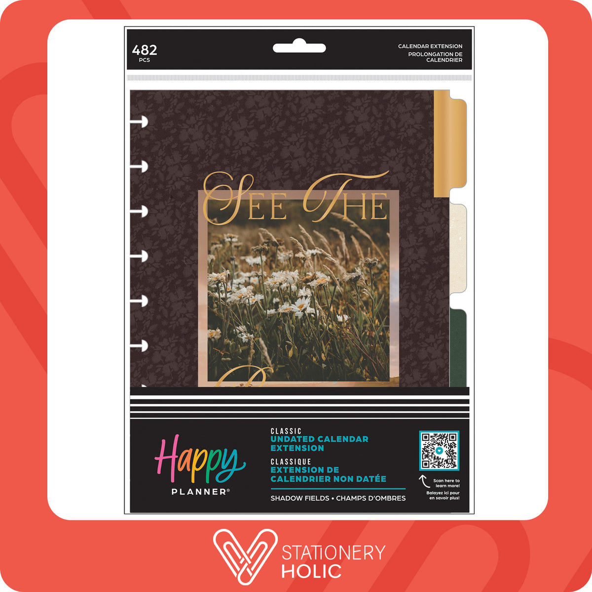 Happy Planner - Extension Classic -  Shadow Fields