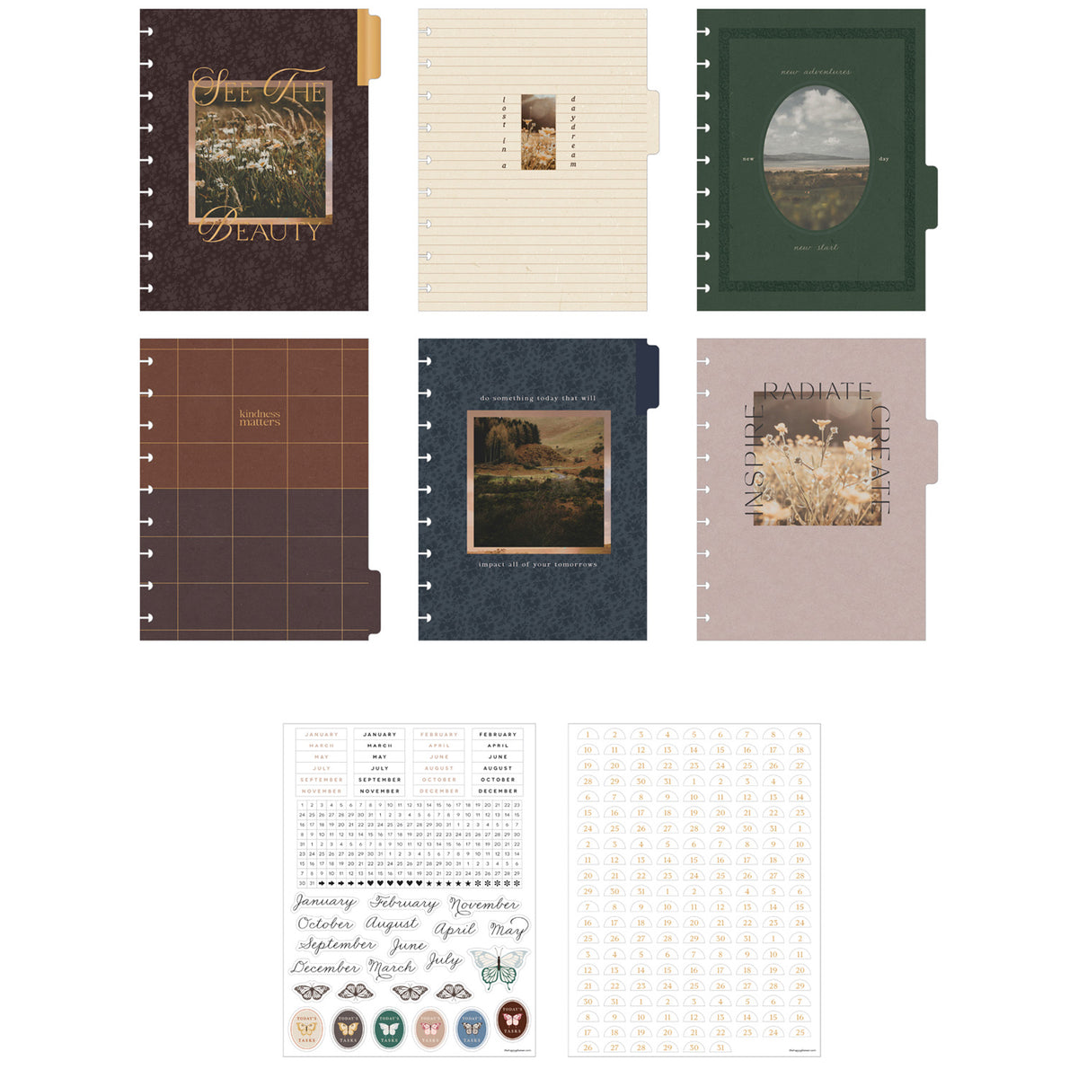 Happy Planner - Extension Classic -  Shadow Fields