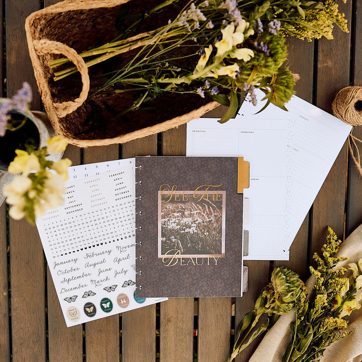 Happy Planner - Extension Classic -  Shadow Fields