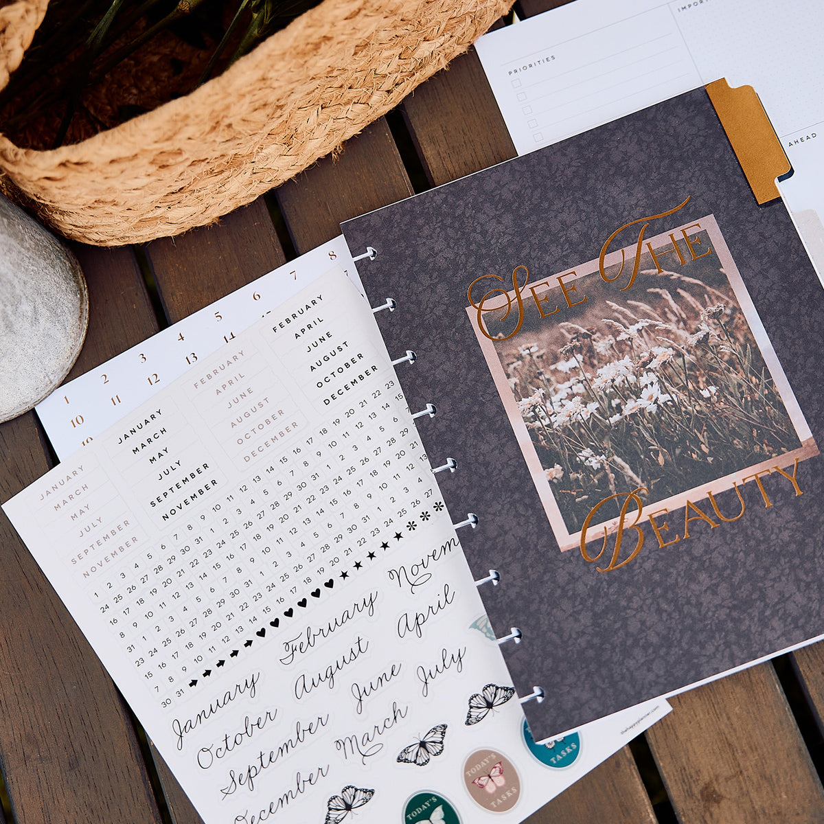 Happy Planner - Extension Classic -  Shadow Fields