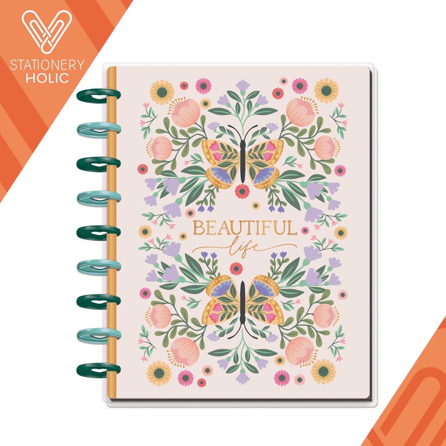 Happy Planner - Planner Classic (2025) Dashboard - Folk & Flora