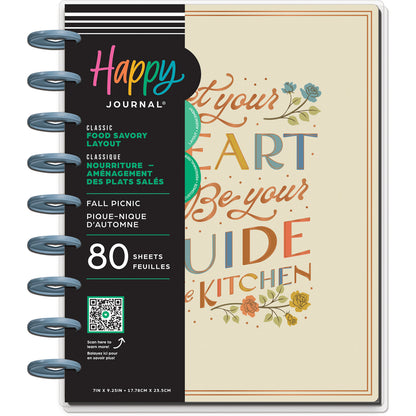 Happy Planner - Recetario Classic - Fall Picnic