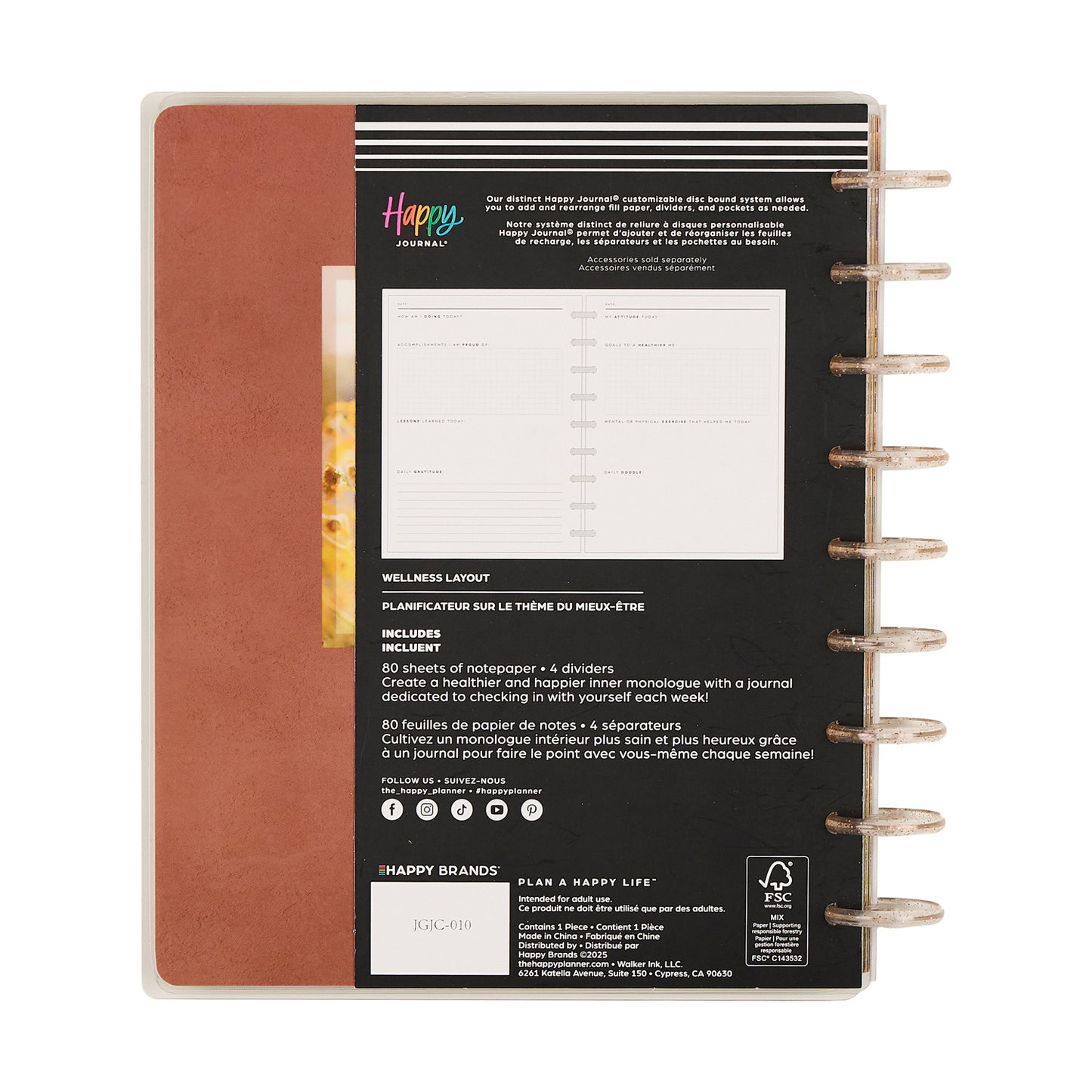 Happy Planner - Journal Guiado Classic - Modern Nature