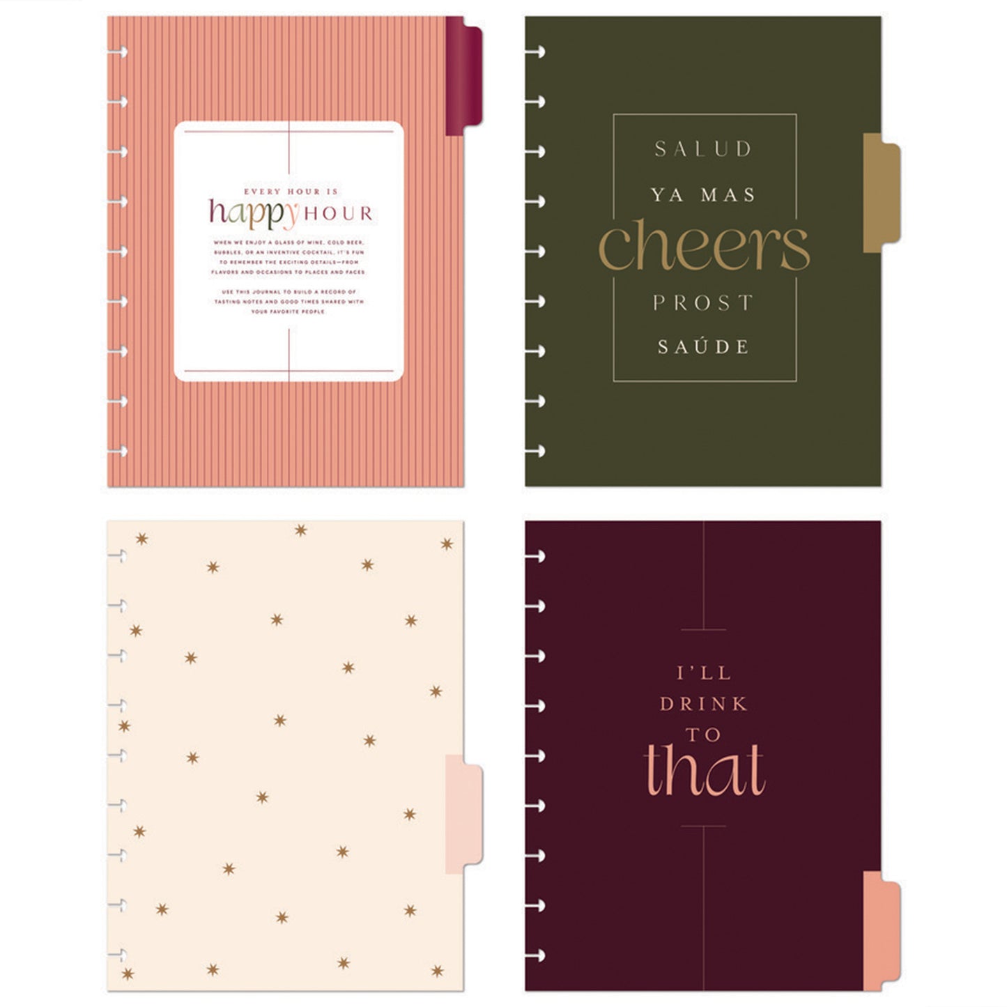 Happy Planner - Journal Guiado Classic - Wine & Spirits