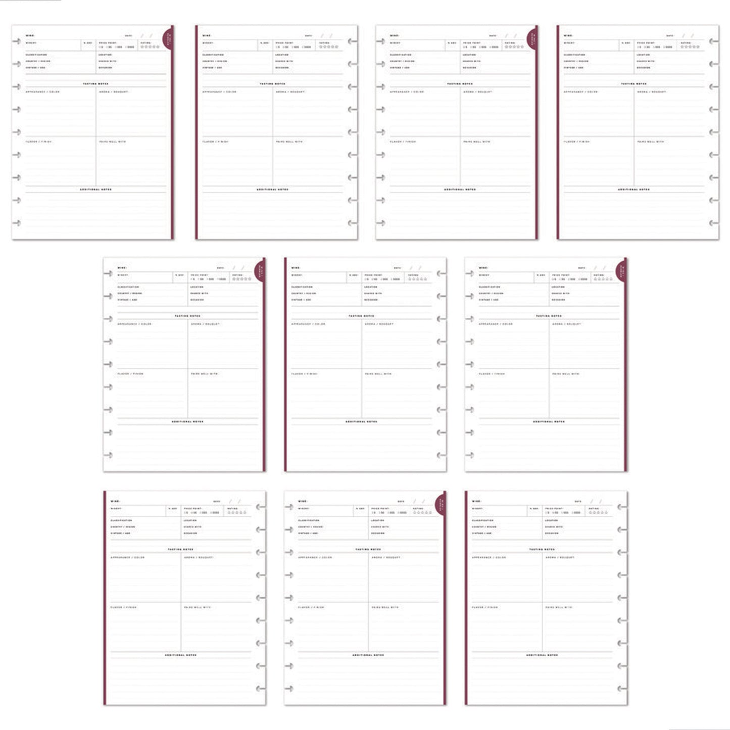 Happy Planner - Journal Guiado Classic - Wine & Spirits