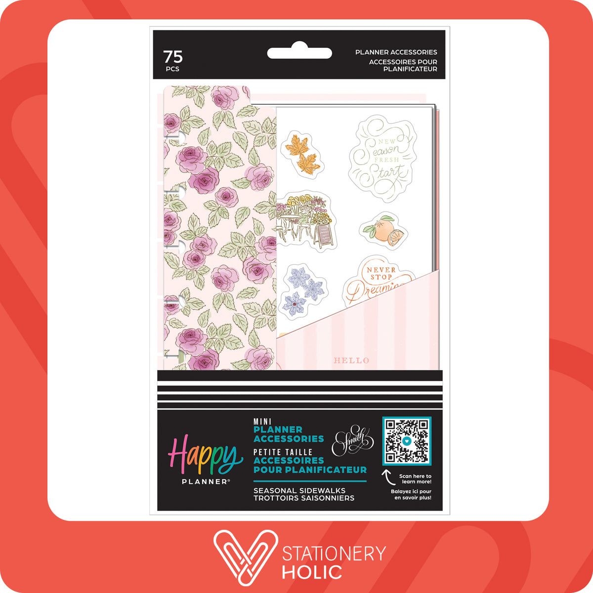 Happy Planner - Accessory Pack Mini - Seasonal Sidewalks
