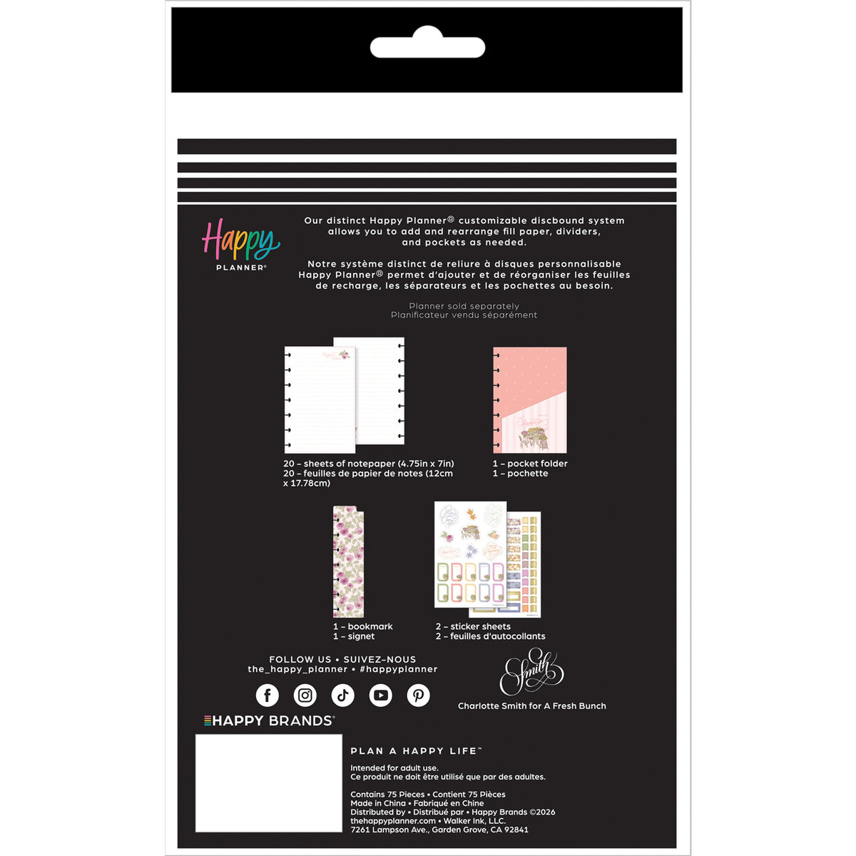 Happy Planner - Accessory Pack Mini - Seasonal Sidewalks