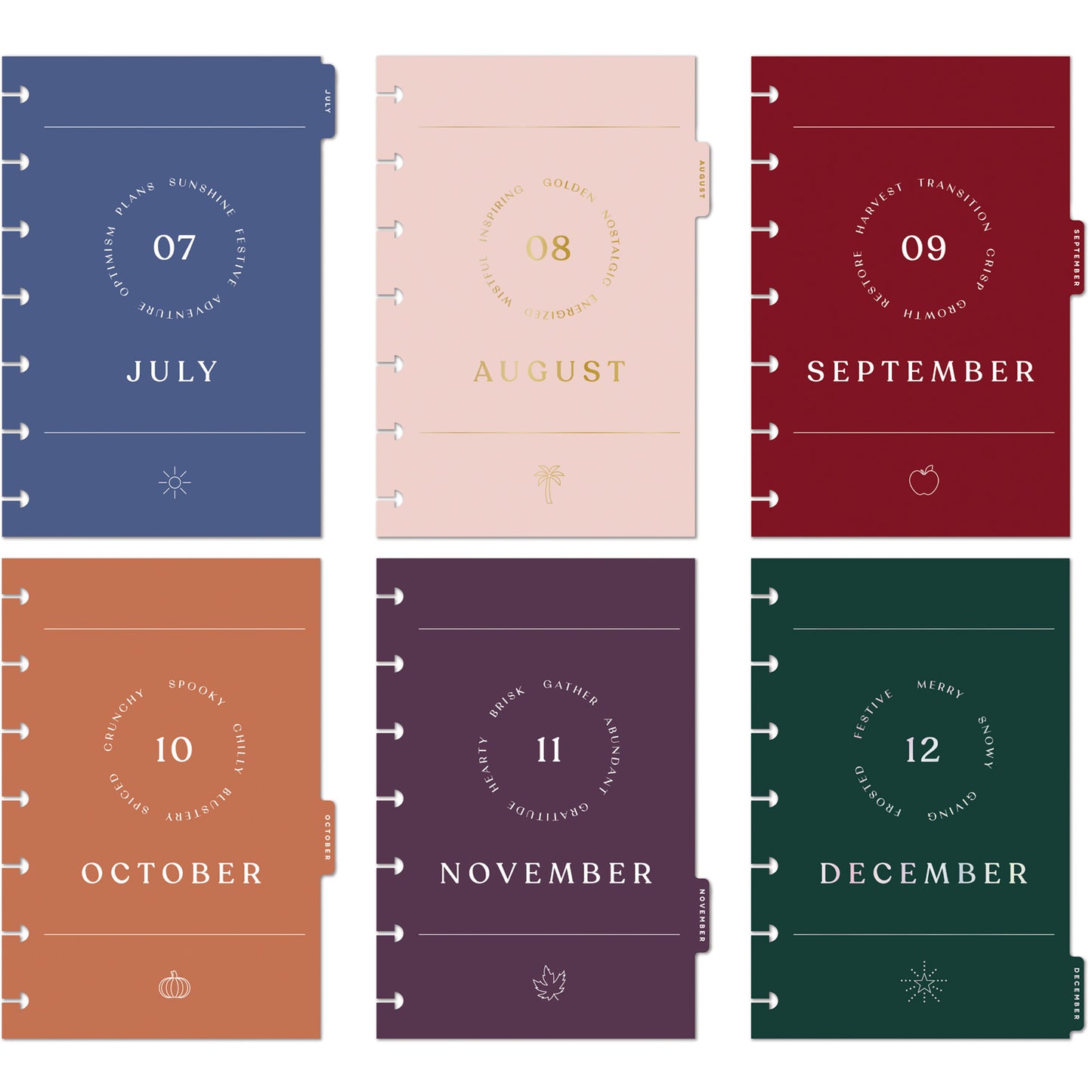Happy Planner - Planner Mini (2026) - Autumn Hues