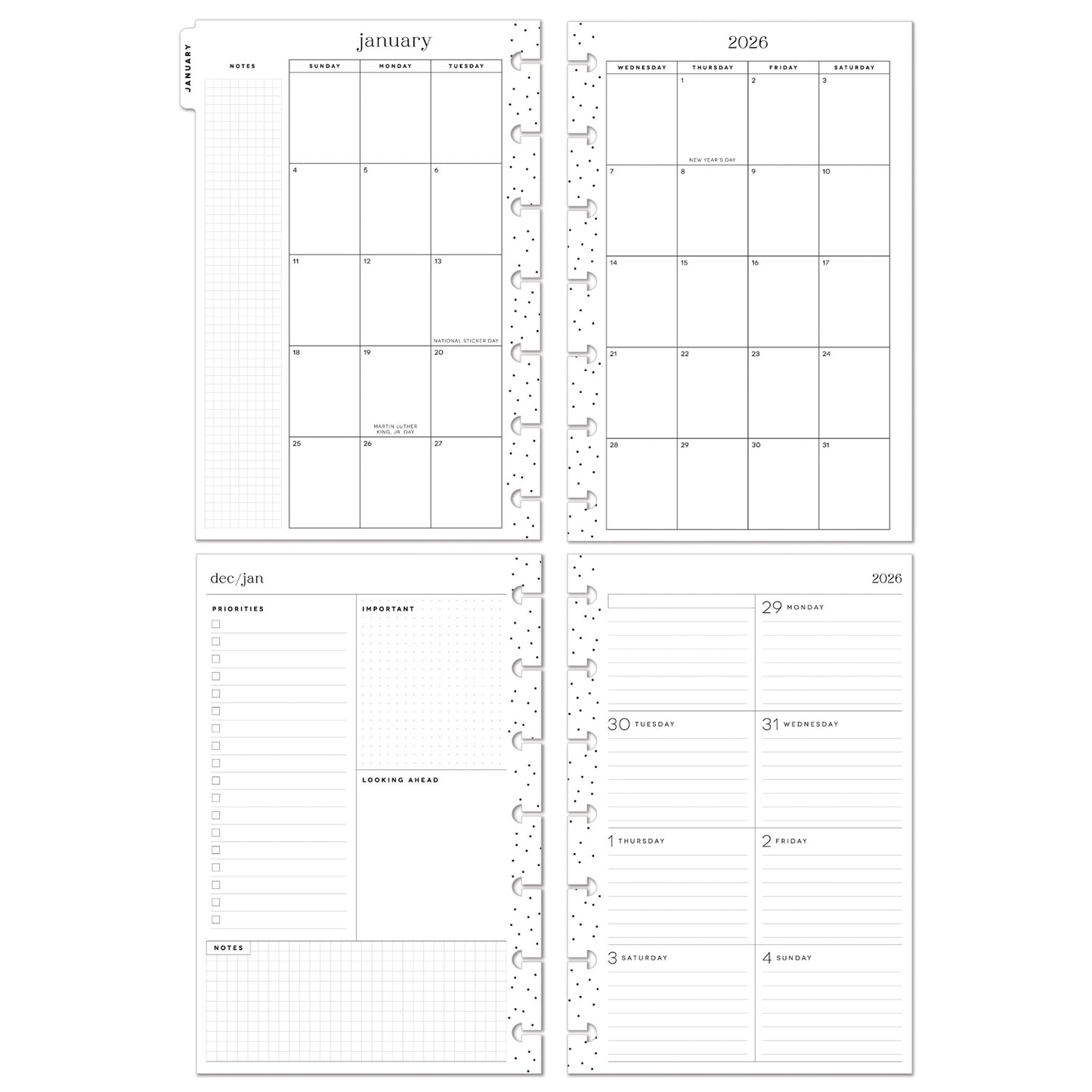 Happy Planner - Planner Mini (2026) - Autumn Hues