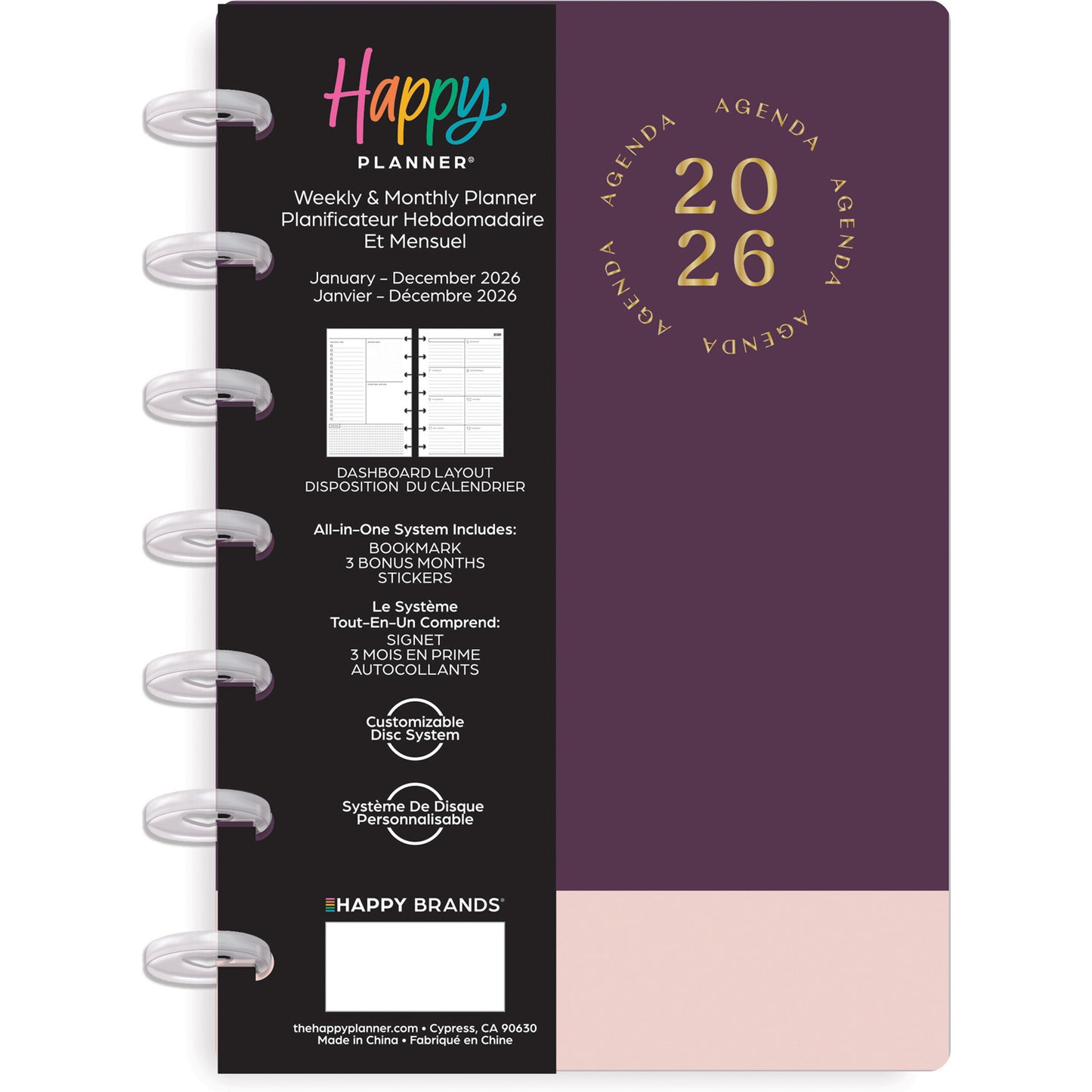 Happy Planner - Planner Mini (2026) - Autumn Hues