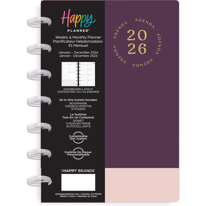 Happy Planner - Planner Mini (2026) - Autumn Hues