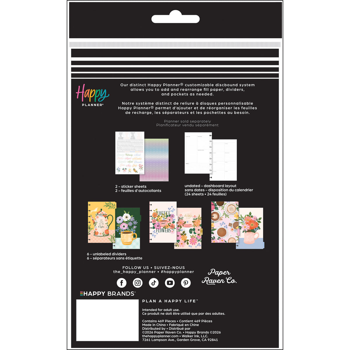 Happy Planner - Extension Mini - Petal Press