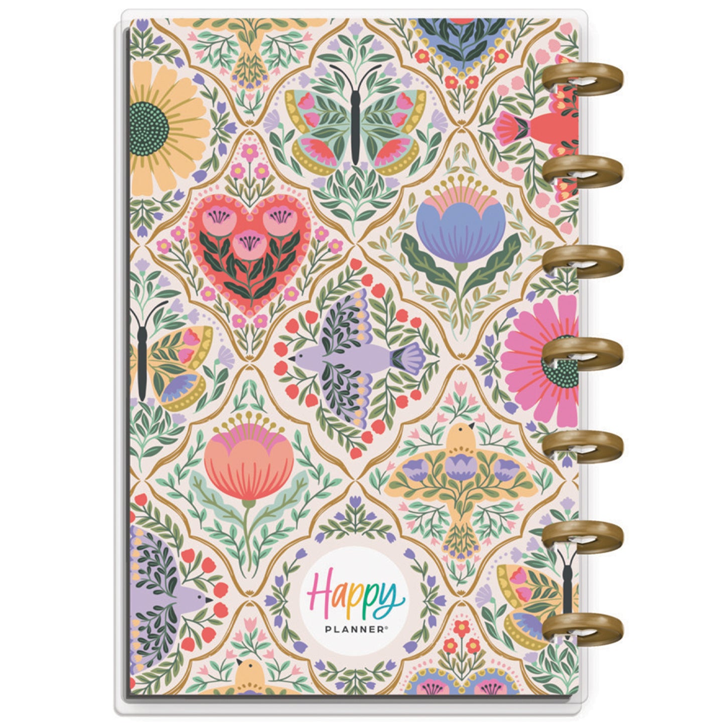 Happy Planner - Planner Mini (2025) Horizontal - Folk & Flora