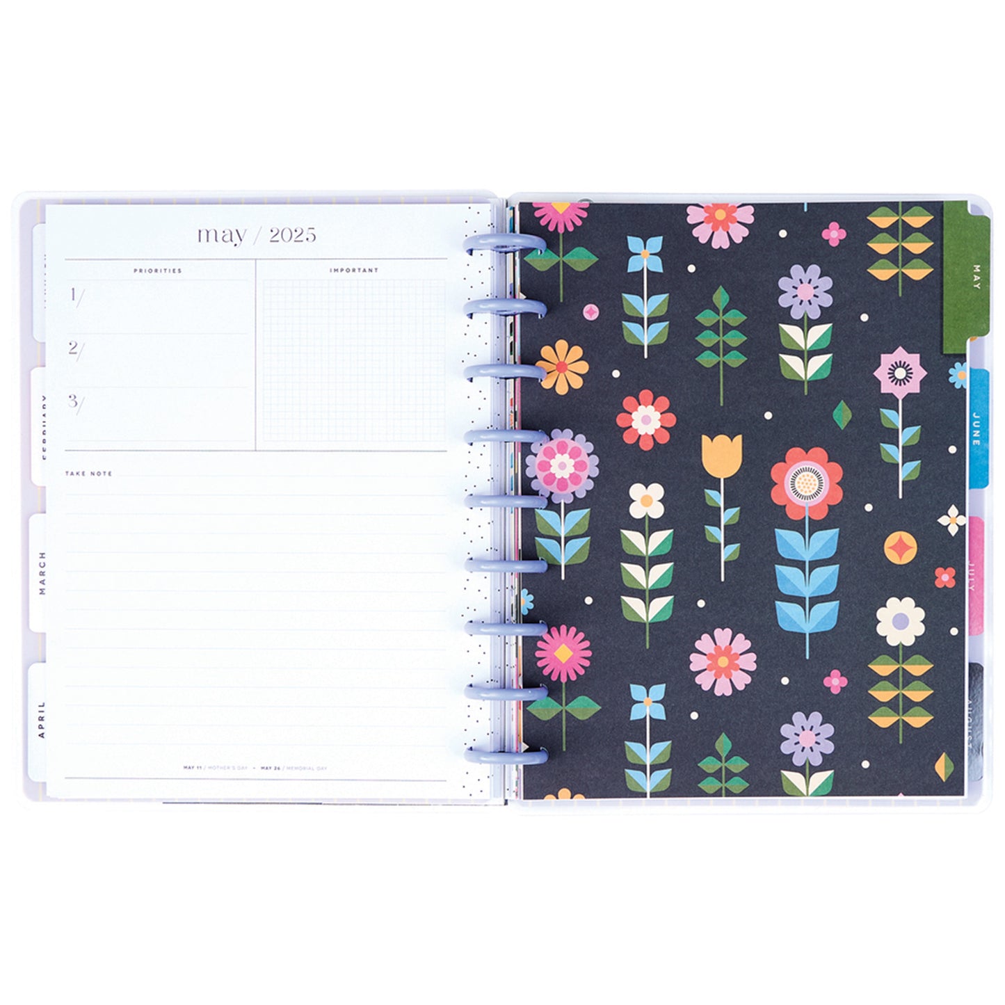 Happy Planner - Planner Classic (2025) Dashboard - Mod Garden