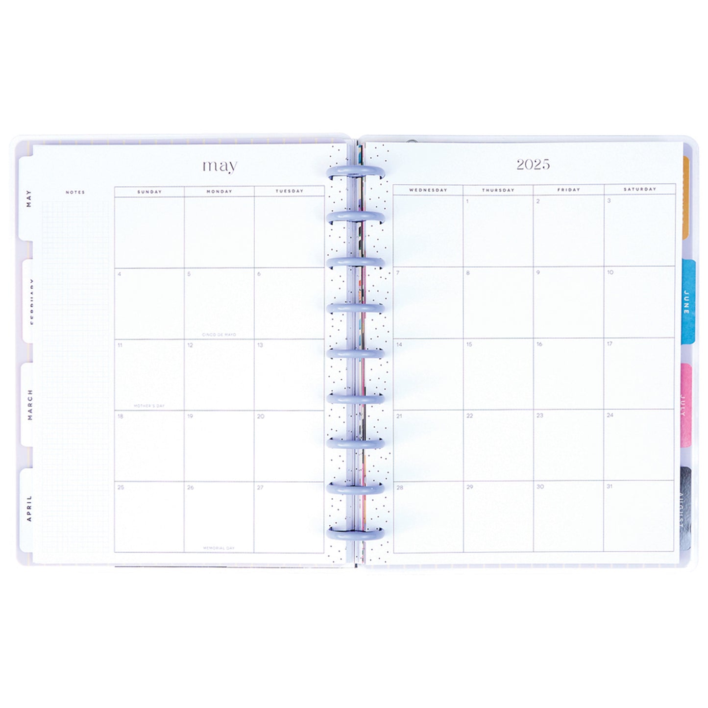 Happy Planner - Planner Classic (2025) Dashboard - Mod Garden