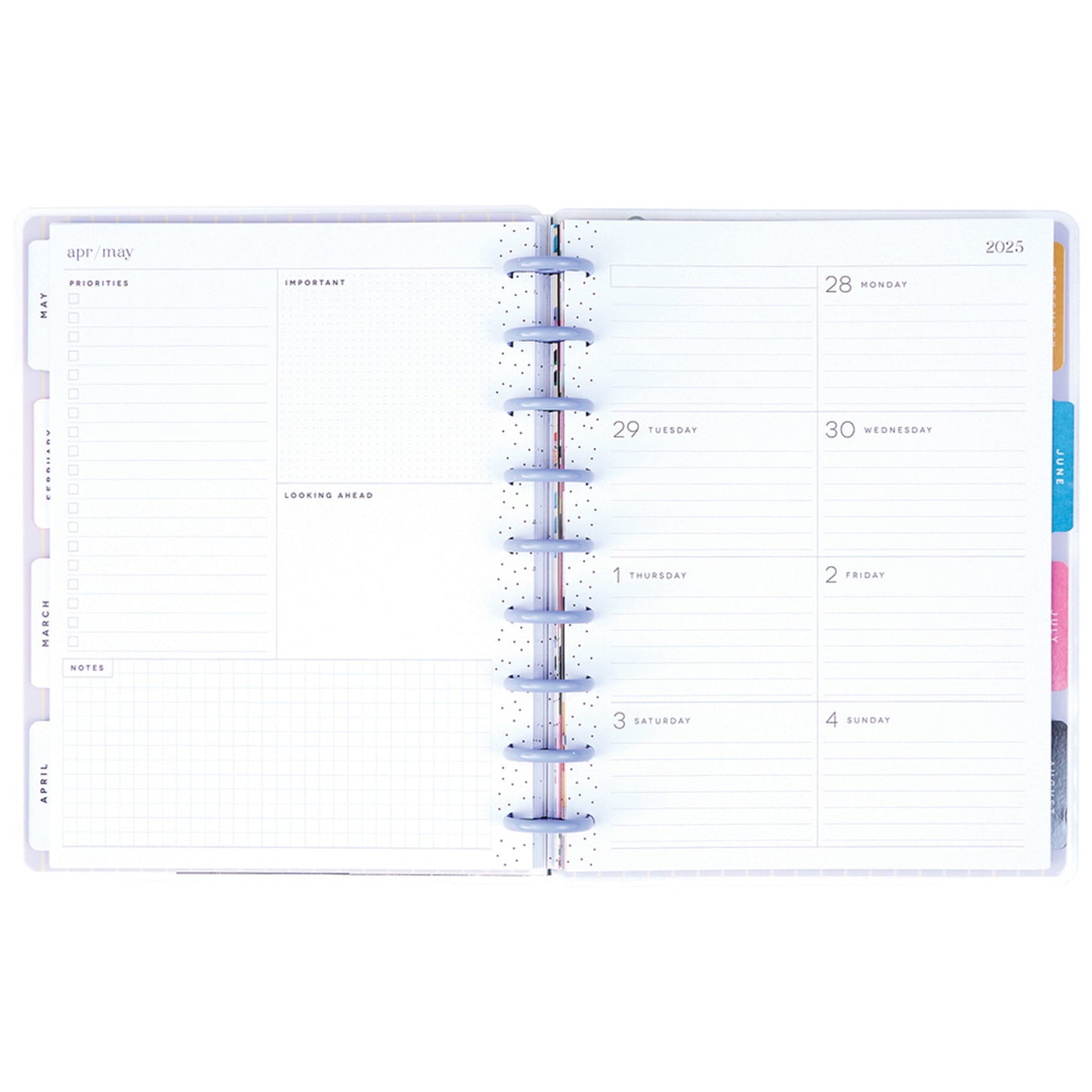 Happy Planner - Planner Classic (2025) Dashboard - Mod Garden