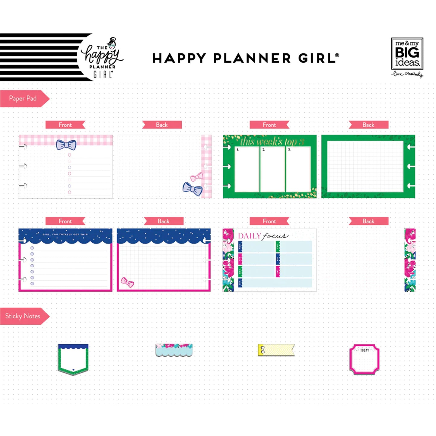Happy Planner - Multi Accessory Pack - Socialite
