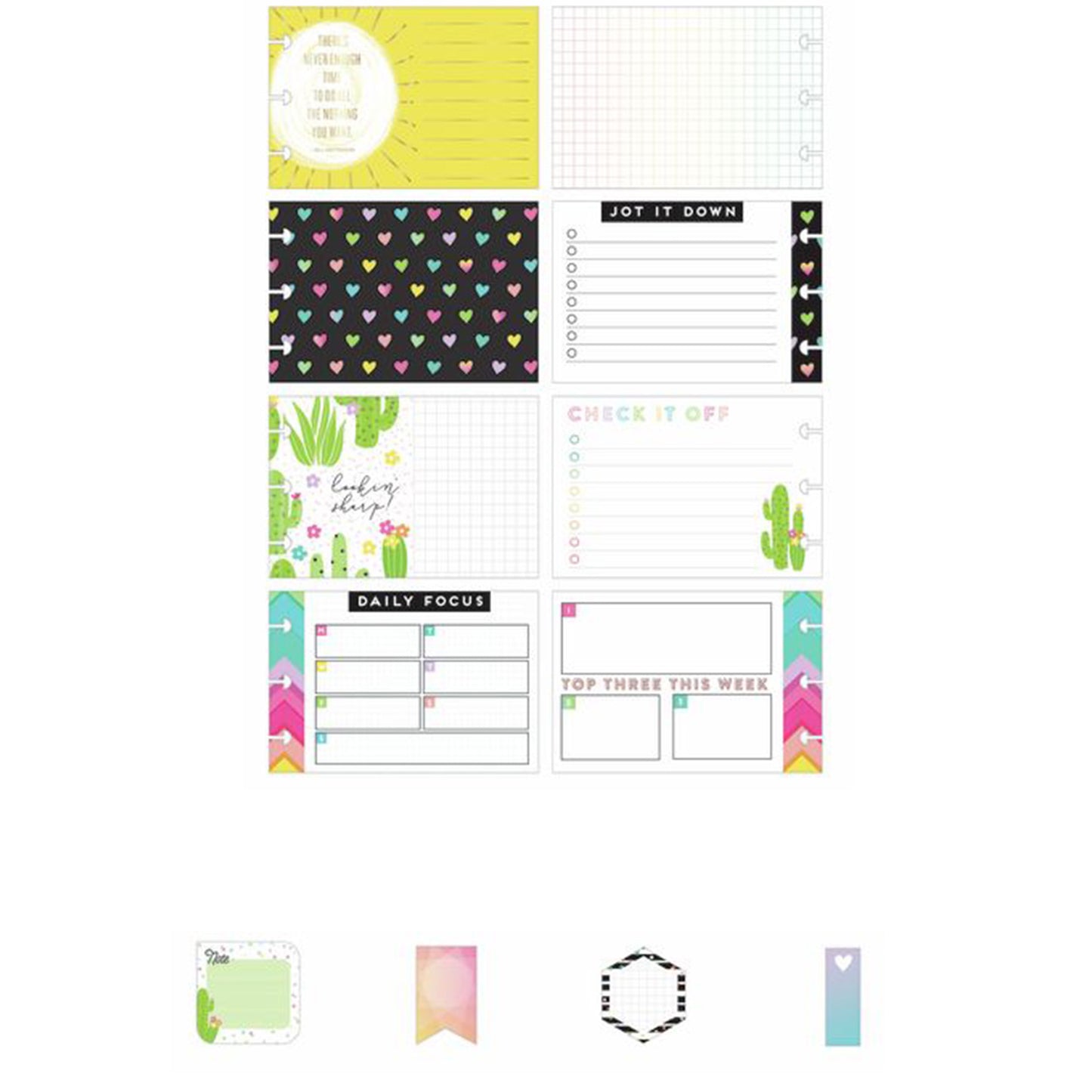 Happy Planner - Multi Accessory Pack - Brights