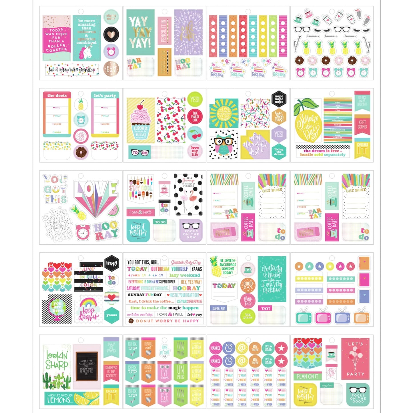 Happy Planner - Multipack - Super Fun