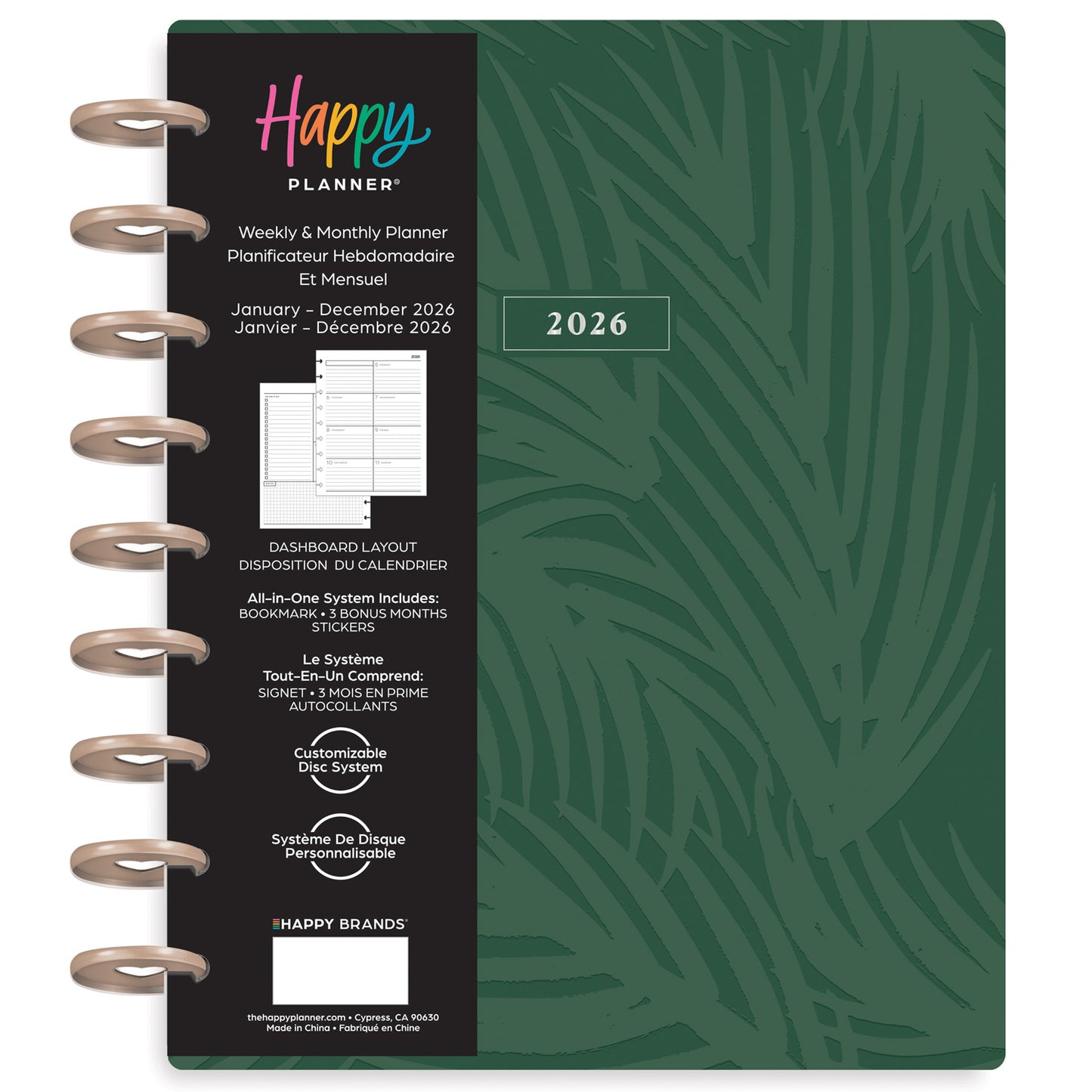 Happy Planner - Planner Classic (2026) - Natural State
