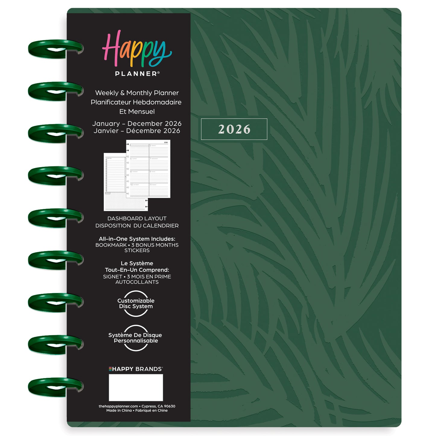 Happy Planner - Planner Classic (2026) - Natural State