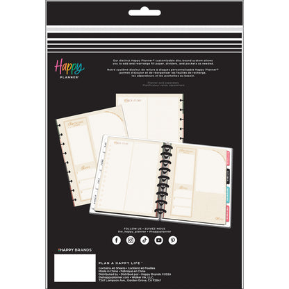 Happy Planner - Papel Classic - Amber & Oak
