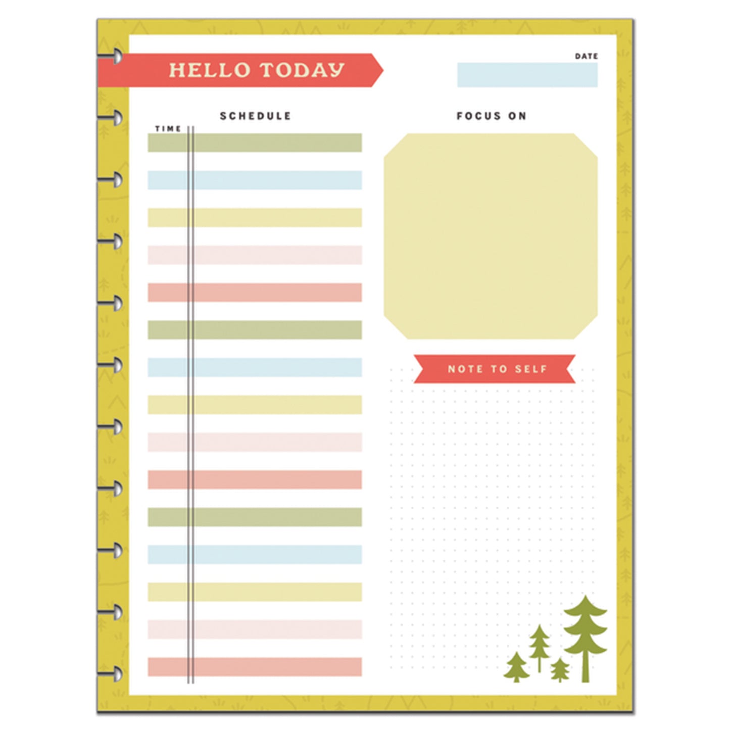 Happy Planner - Block Pad Big - Camp Nostalgia