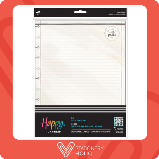 Happy Planner - Papel Big - Modern Balance